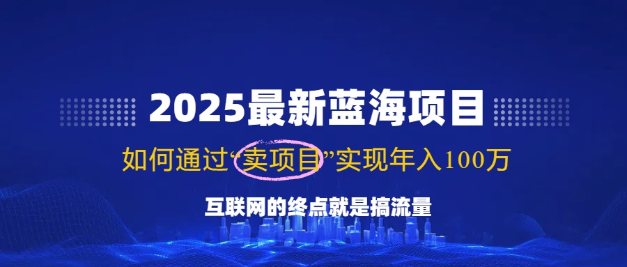 （14305期）2025最新蓝海项目，零门槛轻松复制，月入10万+，新手也能操作！-黑盒吧网创